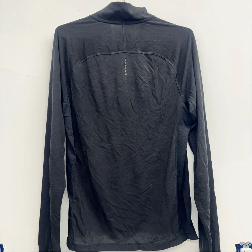 The North Face Men's  1/4 Zip Pullover in BLACK